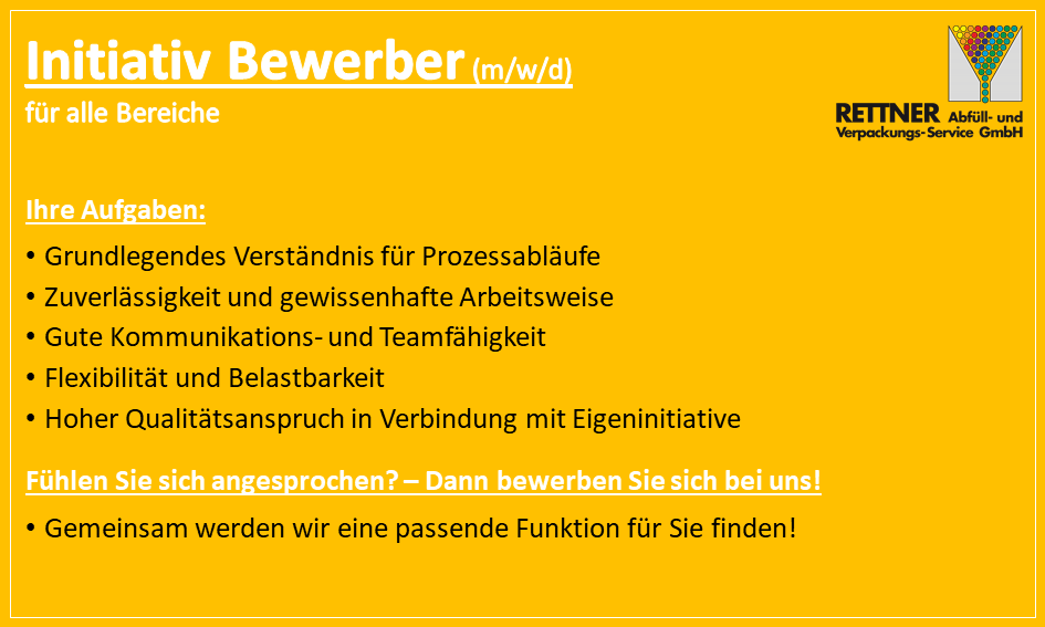 Initiativ Bewerbung Slideshow