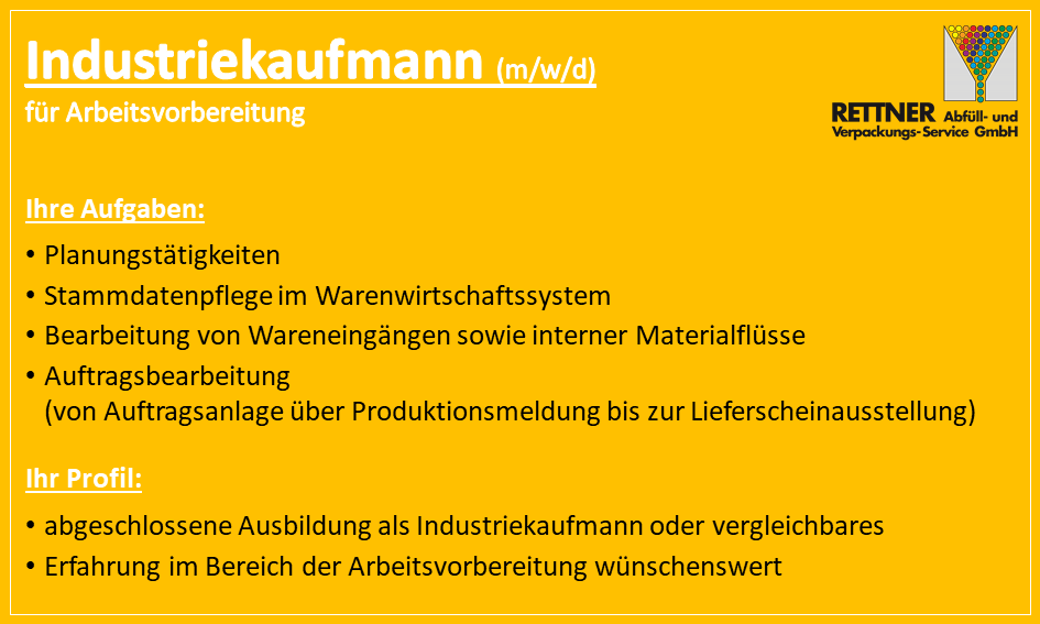 Industriekaufmann AV Slideshow